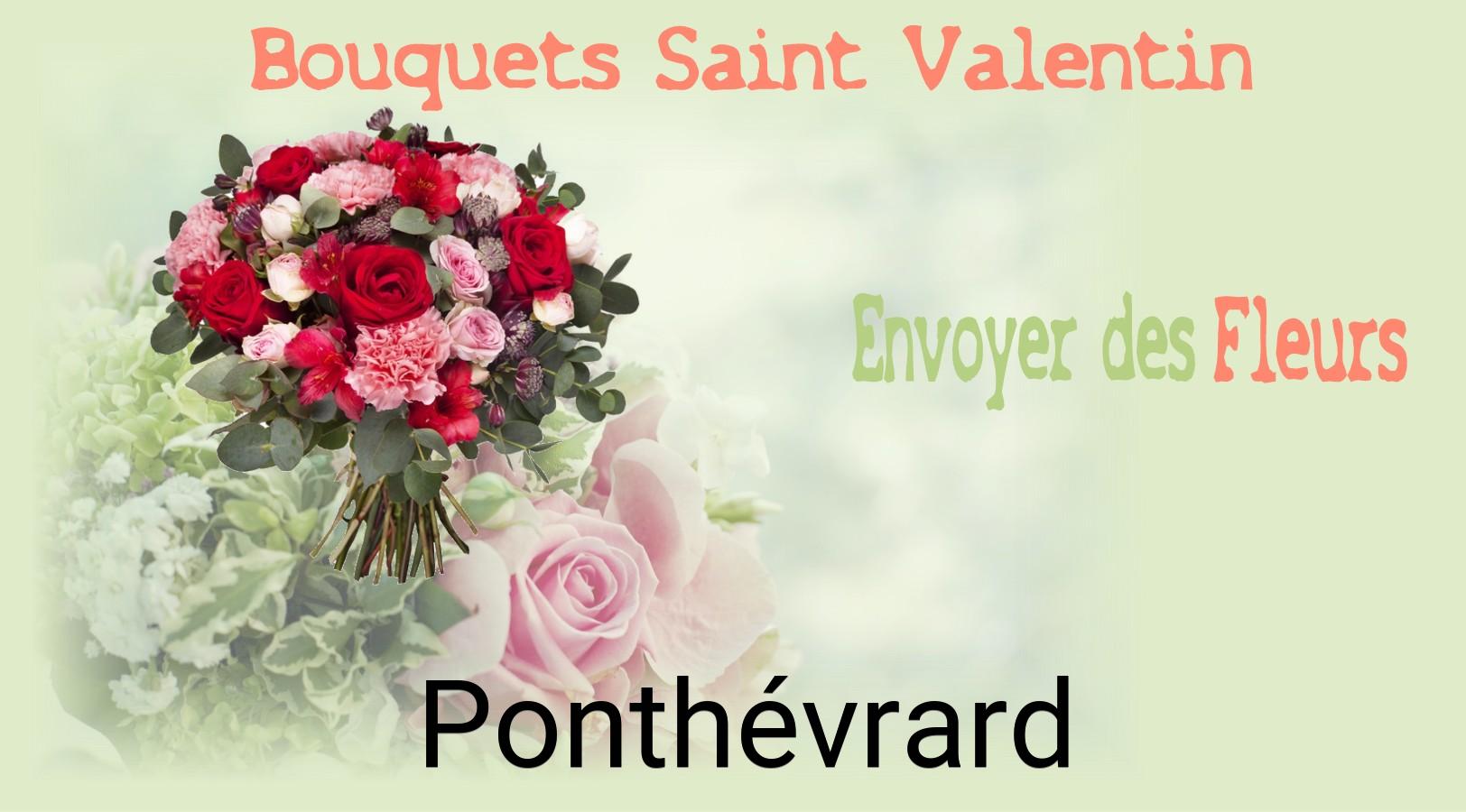 Roses de Saint-Valentin livrées à Ponthévrard